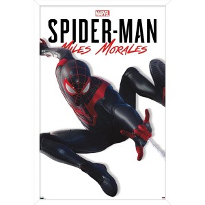 Trends International Marvel Comics - Miles Morales Feature Series Framed Wall Poster Prints - 1 of 4