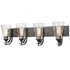 Millennium Lighting Natalie 4 - Light Vanity in  Rubbed Bronze - 3 of 4