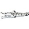 Pompeii3 1ct Lab Created Diamond Tennis Bracelet 18K White Gold 7" Double Lock Clasp - 2 of 4