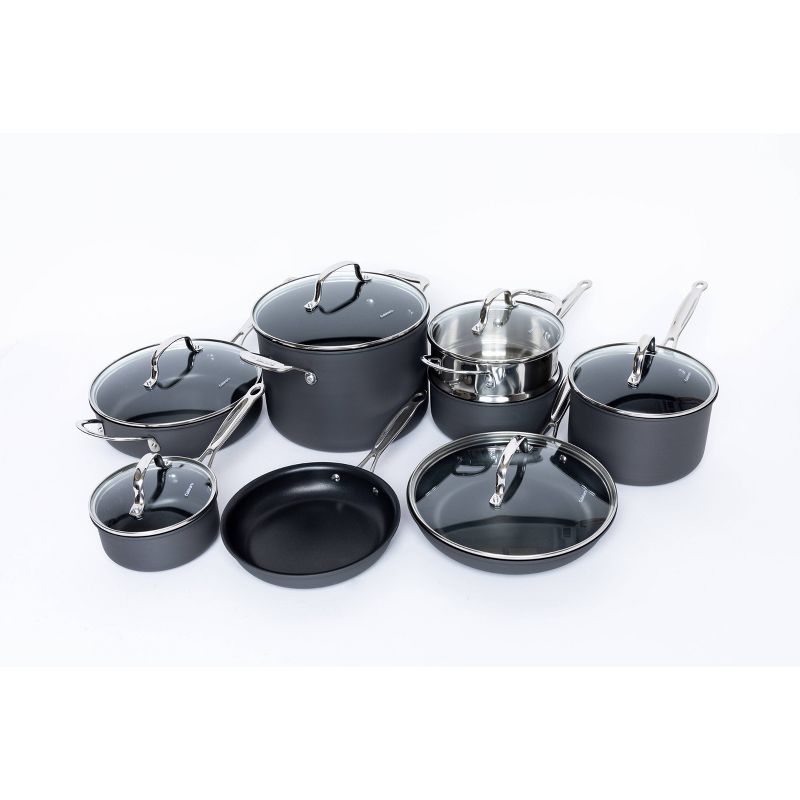 Cuisinart Chef&#39;s Classic 14pc Non-Stick Hard Anodized Cookware Set - 66-14N, 3 of 7