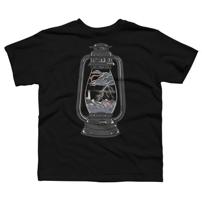 Boy's Design By Humans A Storm Is Brewing In The Lantern By NDTank T-Shirt