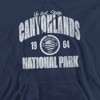 Men's Canyonlands National Park Established Date Pull-Over Hoodie - 2 of 4