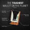 Minimalist Wallet for Men - Slim RFID, Scratch Resistant, Natural Walnut Wood Credit Card Holder & Money Clip - 4 of 4