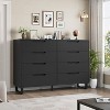 8 Dresser for Bedroom,55" Freestanding Horizontal Drawer with Storage - 3 of 4