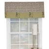 RLF Home Shopaholic Window Treatment Banded Premium Quality Valance 3" Rod Pocket 50" x 16" sage - 2 of 3