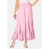 Roaman's Women's Plus Size French Skirt - 3 of 4