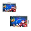 1 PCS of Christmas letter printed door mat with different sizes, absorbent, anti slip, wear-resistant decorative door mat suitable for doorways - 2 of 4