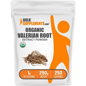 BulkSupplements Organic Valerian Root Extract Powder - 1 of 4