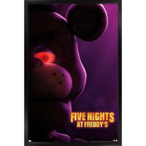 Trends International Five Nights at Freddy's Movie - Freddy One Sheet Framed Wall Poster Prints - 1 of 4