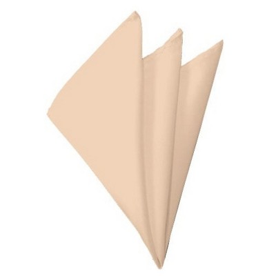 TheDapperTie - Men's Solid Color 10 Inch x 10 Inch Pocket Squares Handkerchief