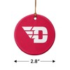 University of Dayton Flyers Logo Porcelain Holiday Christmas Tree Ornament - 3 of 4