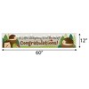 Big Dot of Happiness Forest Hedgehogs - Woodland Baby Shower Decorations Party Banner - 2 of 4