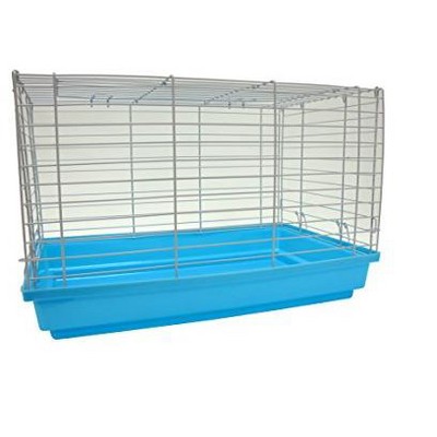 YML 18 Inch Light Blue Small Animal Cage with Metal Bars