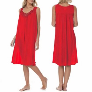 Ezi Satin Nightgown for Women - 1 of 4