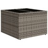 vidaXL 8 Piece Patio Sofa Set with Cushions Gray Poly Rattan - 4 of 4