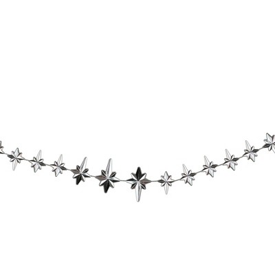 Northlight 9' x 1" Shiny Star of Bethlehem Beaded Artificial Christmas Garland - Unlit