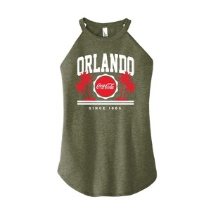Women's - Coca-Cola - Since 1886 Graphic High Neck Tank - 1 of 3