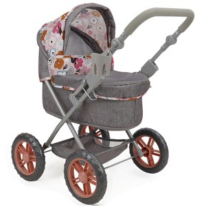 509 Crew: Melange Flora - Amanda Doll Pram - Matching Handbag, 3+ - 1 of 4