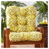 Kensington Garden 21"x21" Outdoor Seat and Back Chair Cushion - 2 of 4
