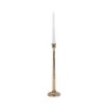 Sagebrook Home 16" Squared Off Taper Candle Holder - Contemporary Glam Metal Metallic Gold Candle Holder for Home, Office or Event Table Decor - 2 of 4