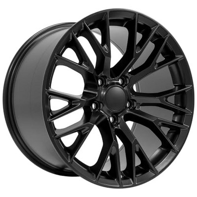 OE Wheels LLC CV22-18105-5475-56B1 Satin Black Wheel Painted (18 x 10.5 inches /5 x 120 mm, 56 mm Offset)