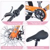 RISOKEYS 20 Inch Single Speed Mountain Bike for Kids Age 7-10,Front Suspension Fork Kids' Bicycles,Disc Brake & Adjustable Seat,for Boys Girls - 4 of 4