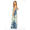 Riviera Sun Womens Maxi Dress  Tie Die Spaghetti Strap Long Sundress  Summer Dresses - 2 of 2