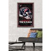 Trends International NFL Houston Texans - Neon Helmet 24 Framed Wall Poster Prints - 2 of 4