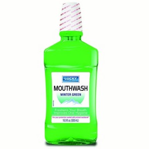 Lucky Super Soft Winter Green Mouthwash 16.9 Oz, 1 Count, CASE OF 12 - 1 of 3
