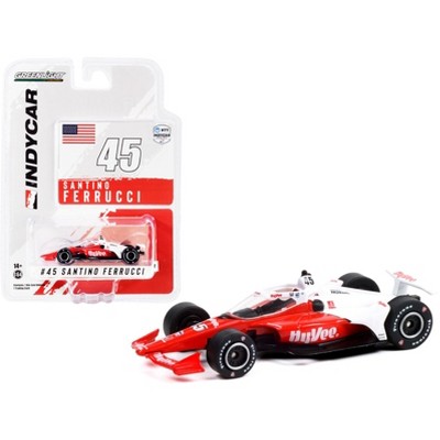 Dallara IndyCar #45 Santino Ferrucci Hy-Vee Rahal Letterman Lanigan Racing NTT IndyCar (2021) 1/64 Diecast Model Car Greenlight