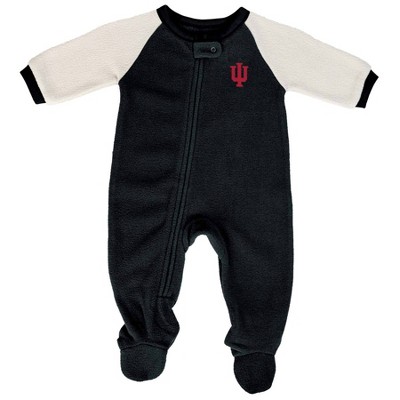Image of NCAA Indiana Hoosiers Infant Boys' Blanket Sleeper - 0-3M