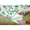 RoomMates Calypso Jungle Blue Peel and Stick 1pc Wallpaper - 2 of 4