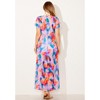 Swimsuits for All Women's Twist Front Mesh Cut-Out Cover Up Dress (Plus Sizes Available) - 3 of 4