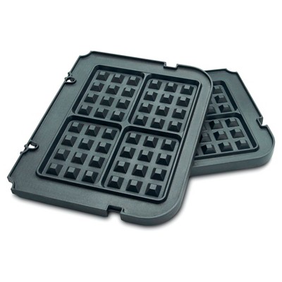 Cuisinart Griddler Waffle Plates - Black - GR-WAFP