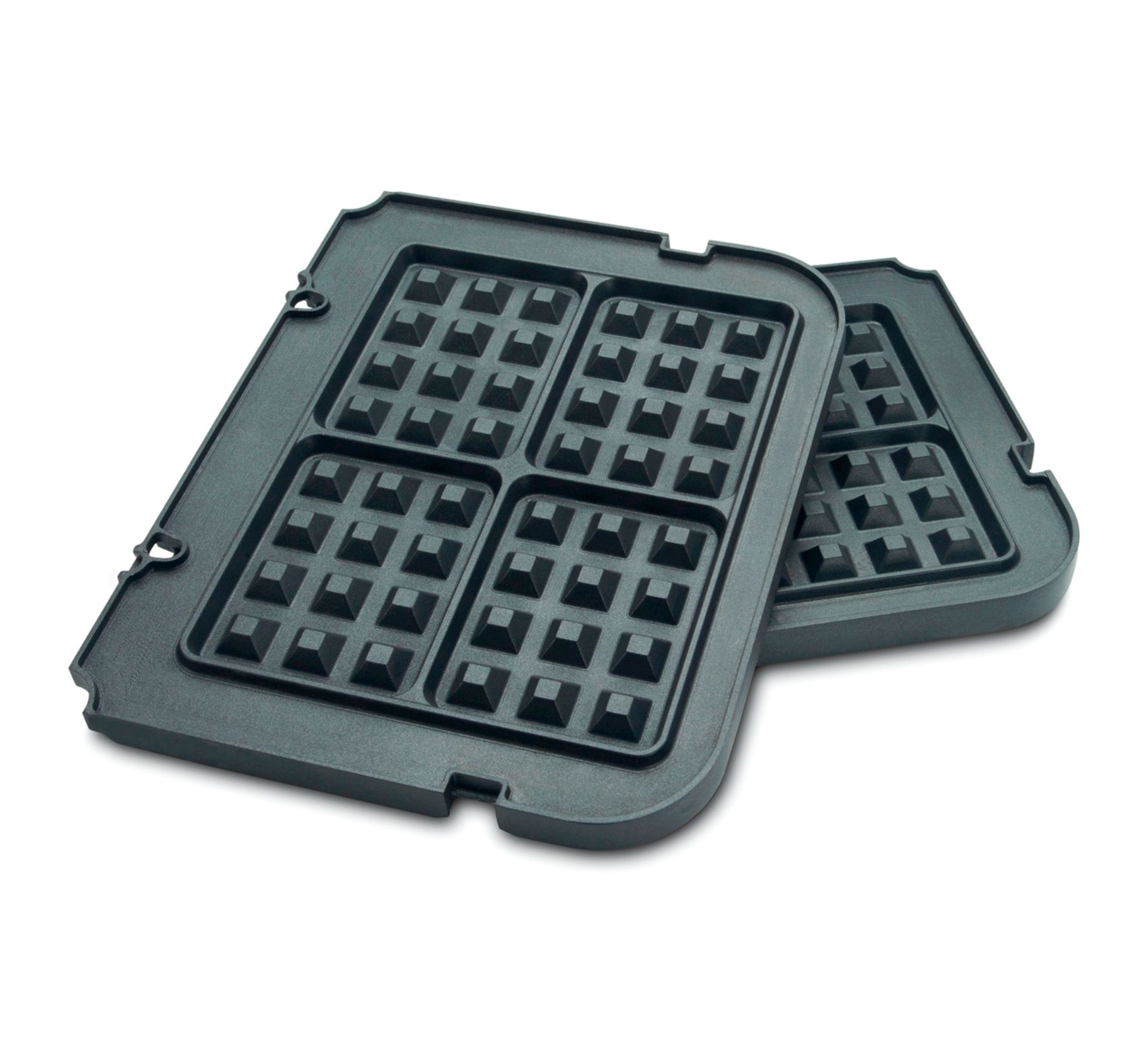 Cuisinart Griddler Waffle Plates - Black - GR-WAFP: Cast Aluminum Nonstick Grill & Griddle Accessories, Removable Plates