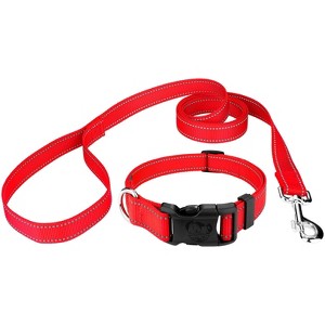 Country Brook Petz Deluxe Reflective Nylon Dog Collar & Leash - 1 of 4