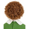 HalloweenCostumes.com One Size Fits Most  Men  Buddy The Elf Wig for Men,  Elf Accessory for Christmas Party Dress-Up & Movie Cosplay, Brown - 2 of 4