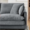 TIRAMISUBEST Cloud Couch Sectional L Shaped Sofa with Storage Ottoman Convertible Lounge Breathable Fabric Sofa Oversized 4 Seat Couch - 4 of 4