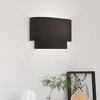 Livex Lighting Bainbridge 2 - Light Wall Light in  Black - 4 of 4