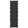 vidaXL Shoe Rack Black 37 in.x14.6 in.x49.2 in. PP - 4 of 4