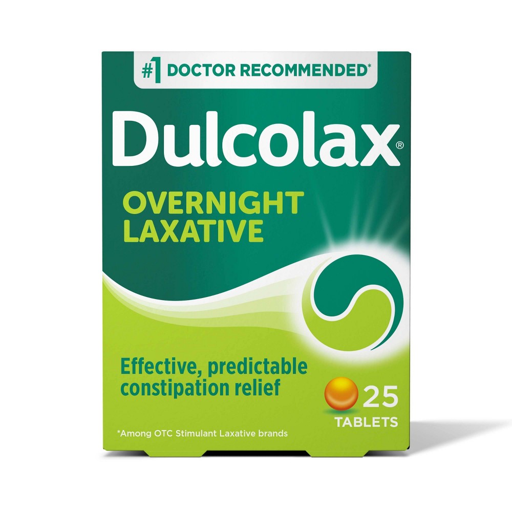 UPC 681421020022 product image for Dulcolax Gentle and Predictable Overnight Relief Laxative Tablets - 25ct | upcitemdb.com