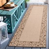 Courtyard CY0727 UV & Stain Resistant Non-Shedding Power Loomed Indoor/Outdoor Rugs - Safavieh - 3 of 4