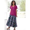Woman Within Plus Size Wide Elastic Waist Skirt - 3 of 4