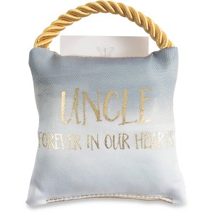 Pavilion Gift Company - Uncle - 4.5" Memorial Pocket Pillow - Throw Pillows - 1 of 4