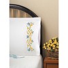 Tobin Stamped For Embroidery Pillowcase Pair 20"X30"-Butterfly Branch - 3 of 3
