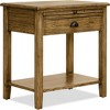 Murphy End Table Brown - ClickDecor: Side Table, Wood Veneer, No Assembly Required - image 4 of 4