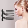 Unique Bargains No Slip Hair Side Combs Accessories Metal For All Age 4 Pcs - 3 of 4