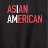 Boys' - Instant Message - I Am Asian American Graphic Long Sleeve Fleece Sweatshirt - 2 of 4
