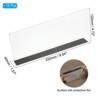 Unique Bargains Acrylic Magnetic L-Shaped Bedroom Kitchen Office Shelf Dividers - 2 of 4