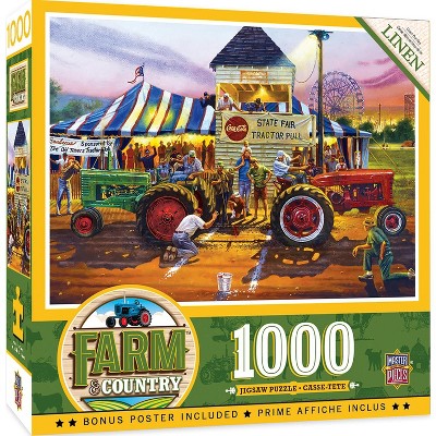 MasterPieces Inc For Top Honors 1000 Piece Linen Jigsaw Puzzle